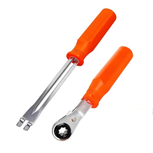 Automatic Slack Adjuster Tools, 5/16" Brake Adjustment Tool Set with Fork-End