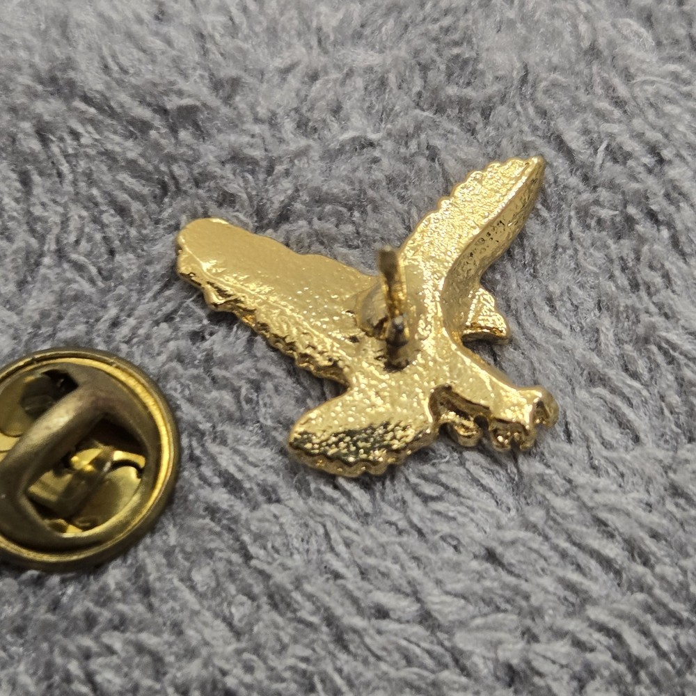 Eagle Landing (Gold Toned) Lapel Pin