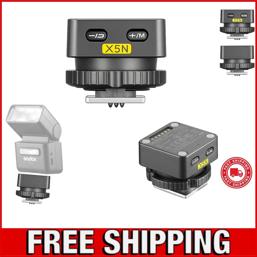 X5N TTL Flash Trigger for Nikon - Instant Communication & Versatile Lighting