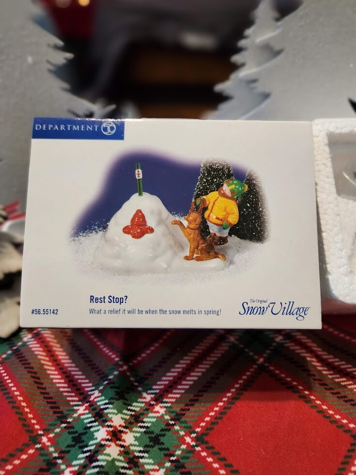Dept 56 Snow Village - Rest Stop