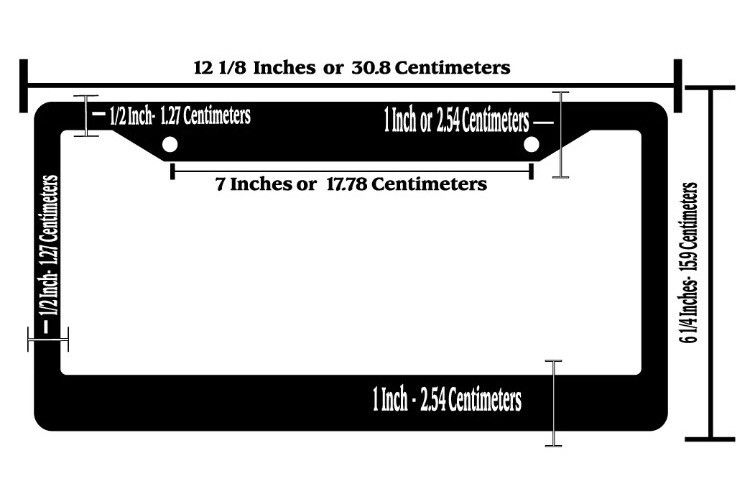 CUSTOM PERSONALIZED License Plate Frame COLOR CHOICE