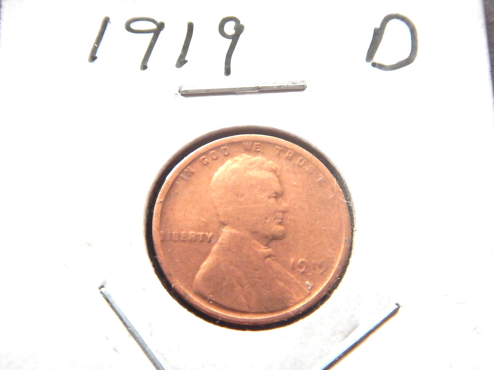 1919 (D) Lincoln Penny