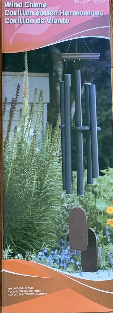 Wind Chimes Harmonic Aluminum Tubes Garden Decor Yard Chimes 46”