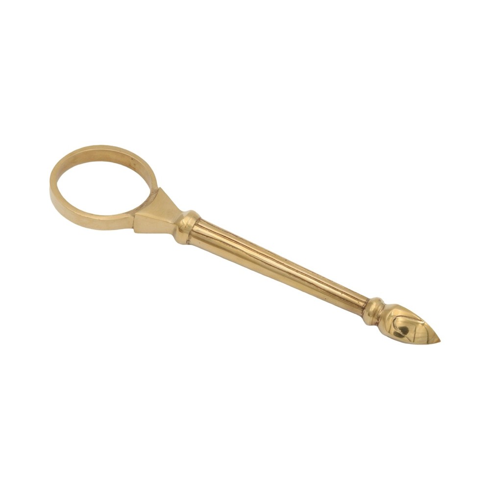 Swing Arm Cast Solid Brass Bar Foot Rail 2 inches