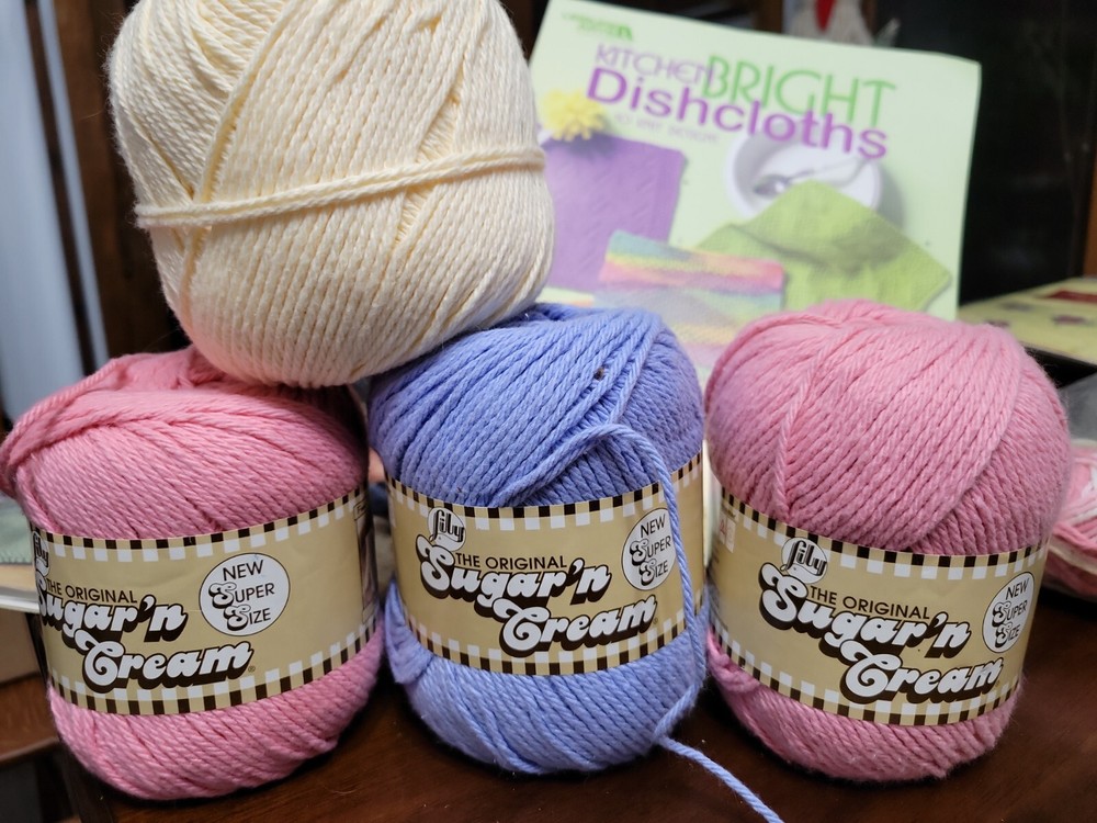 Knitting Supplies For Making Dish Cloths