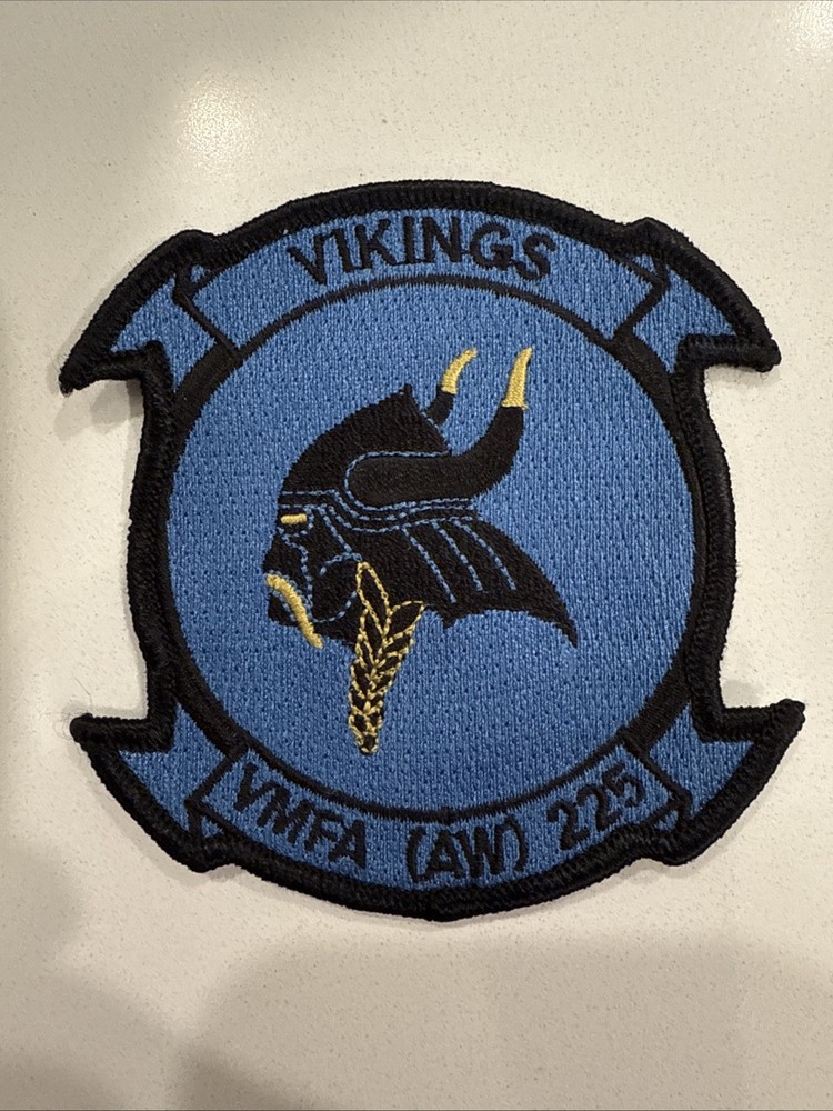 USMC Marines Squadron Patch: VMFA-225 "Vikings" squadron