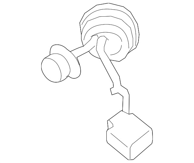 Genuine Ford Backup Lamp Bulb Socket HC3Z13410C