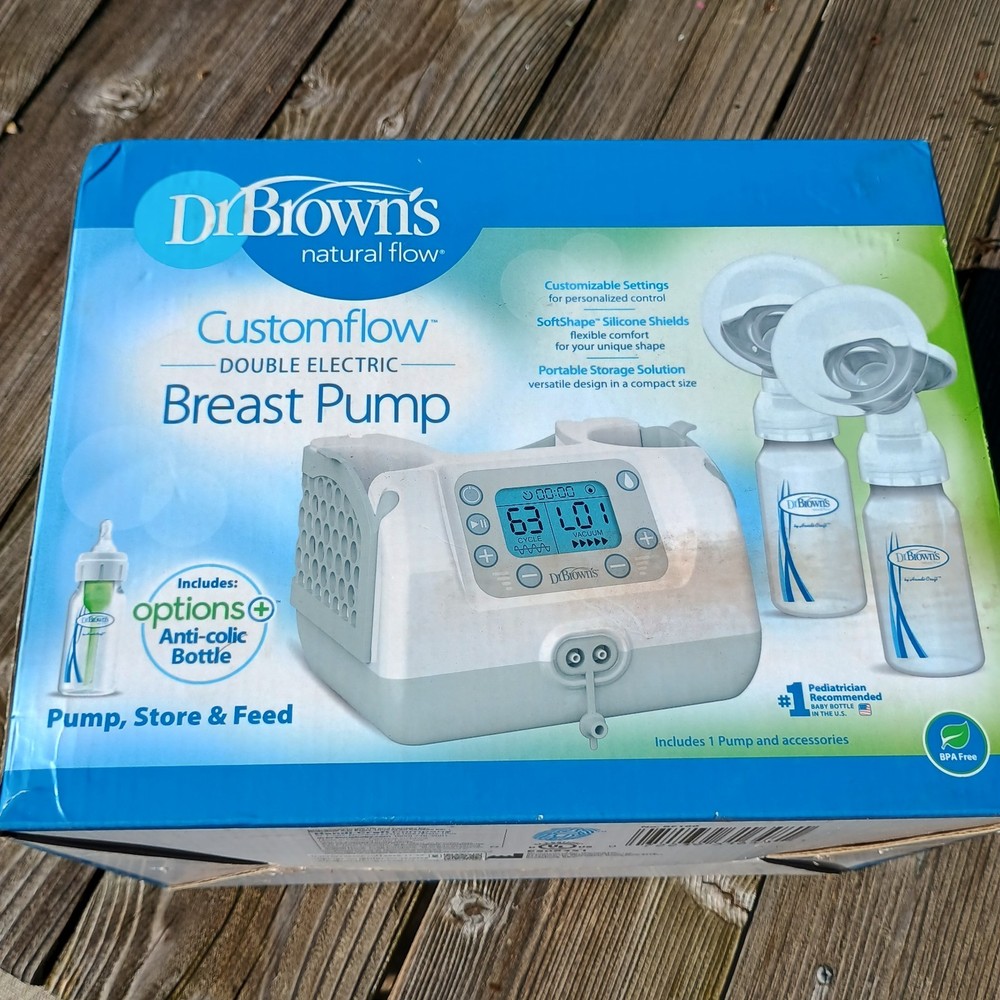 Dr. Brown’s Customflow Double Electric Breast Pump (Brand New Sealed)