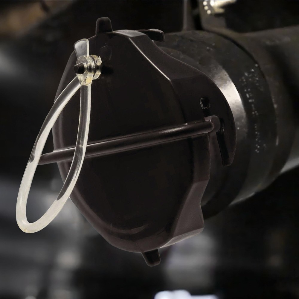 Camco Rv Sewer Hose Storage Cap Heavy Duty Black No Leak Connection