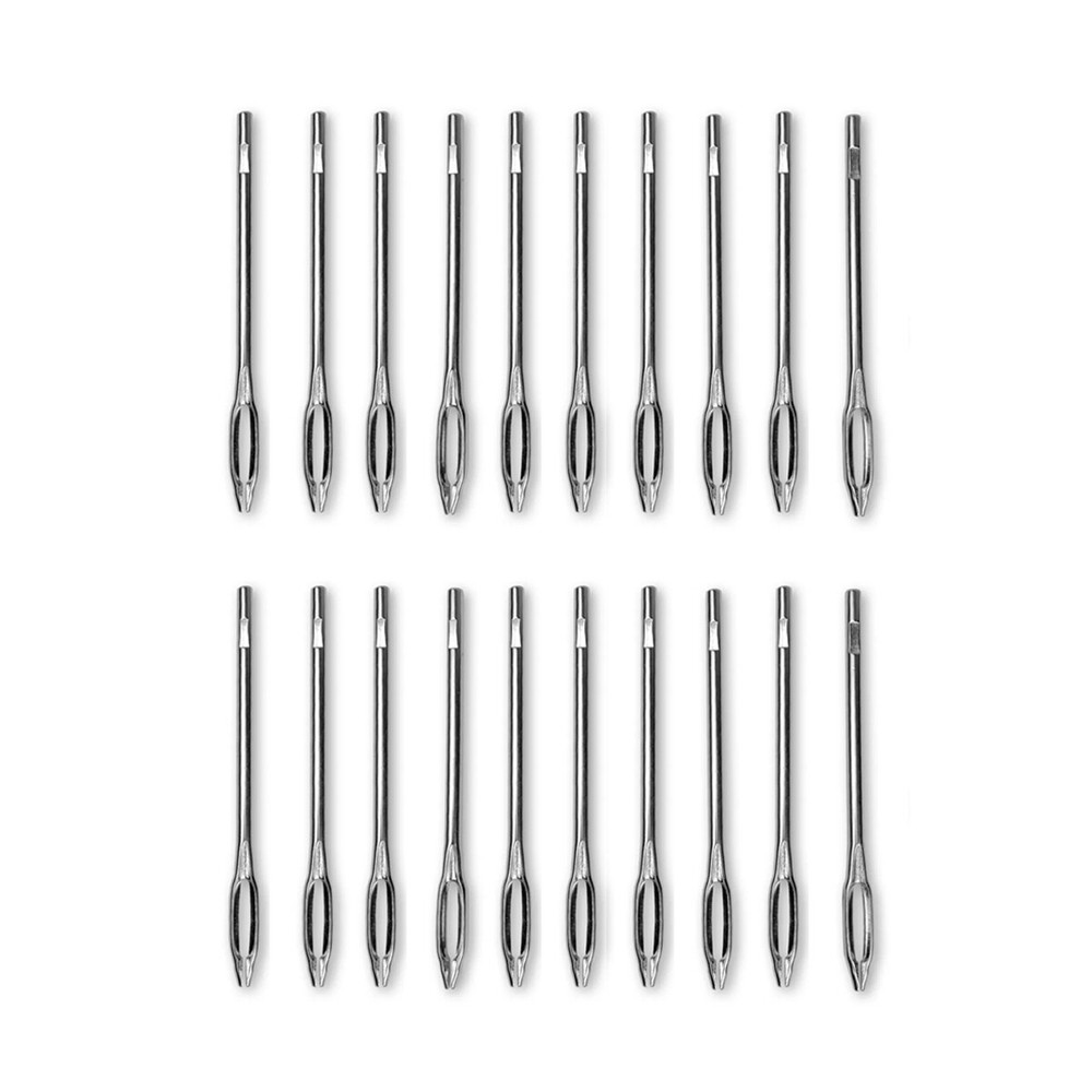 20 Pieces Replacement Split Eye Insertion Needle for Tire Plug Reamer Tool