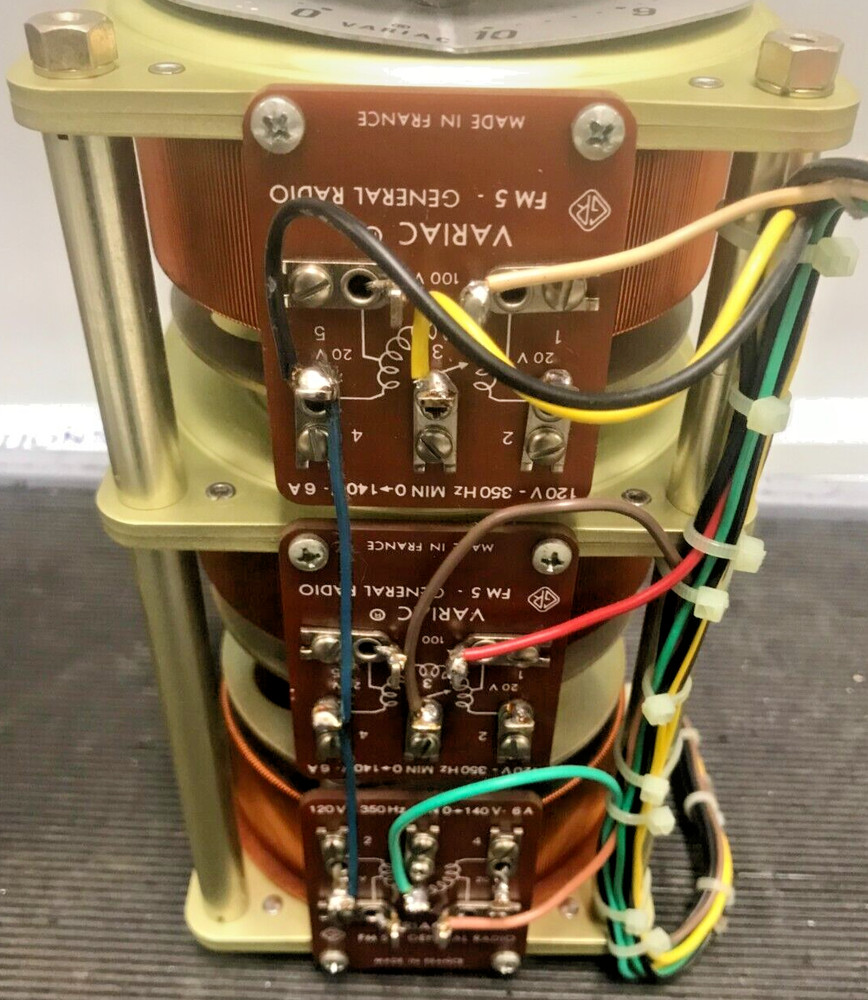 GRC Type M5 M5G3 MFP Three Phase Variac Variable  400HZ