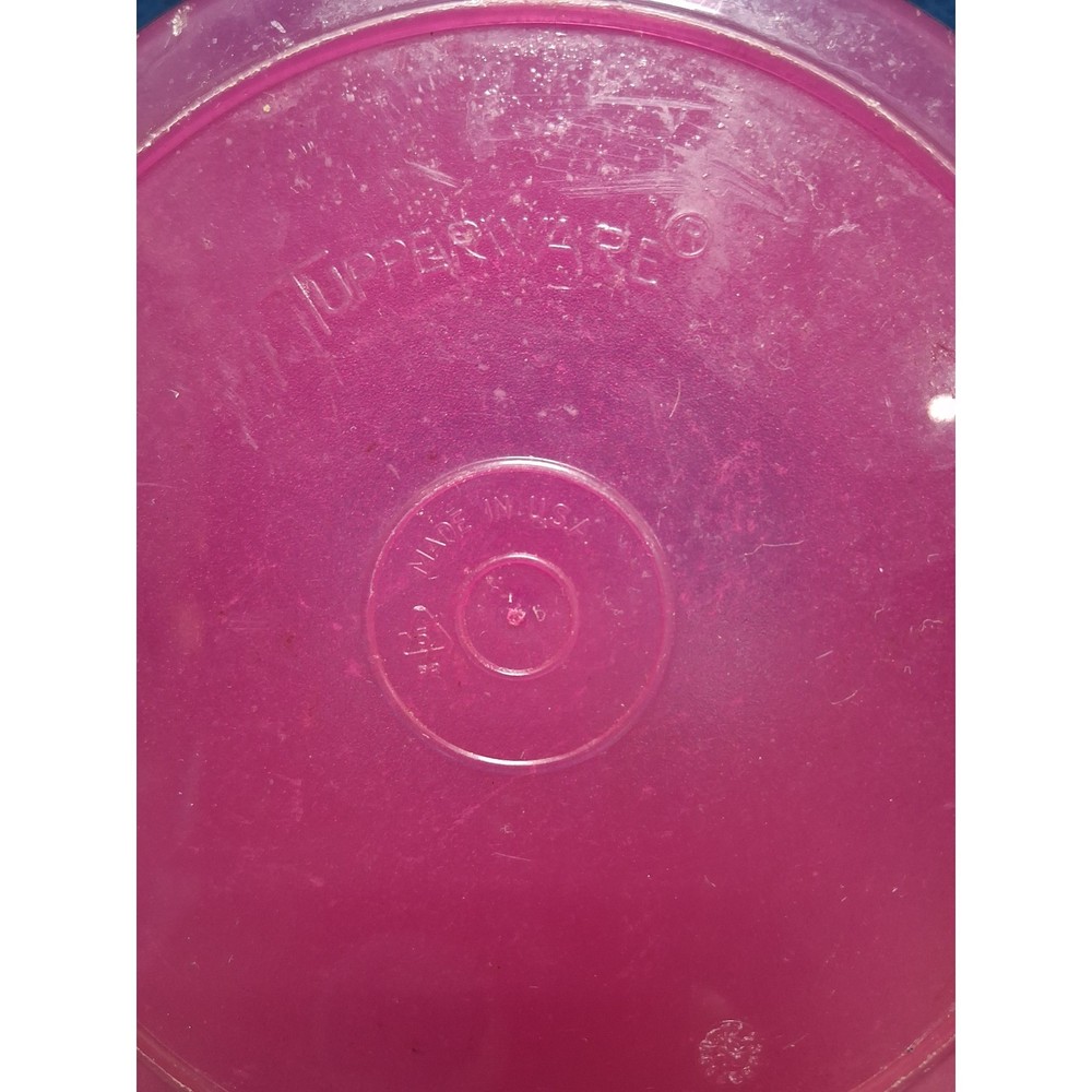 Tupperware Pitcher Pink Classic Push Button Seal 1 Quart 1575 6