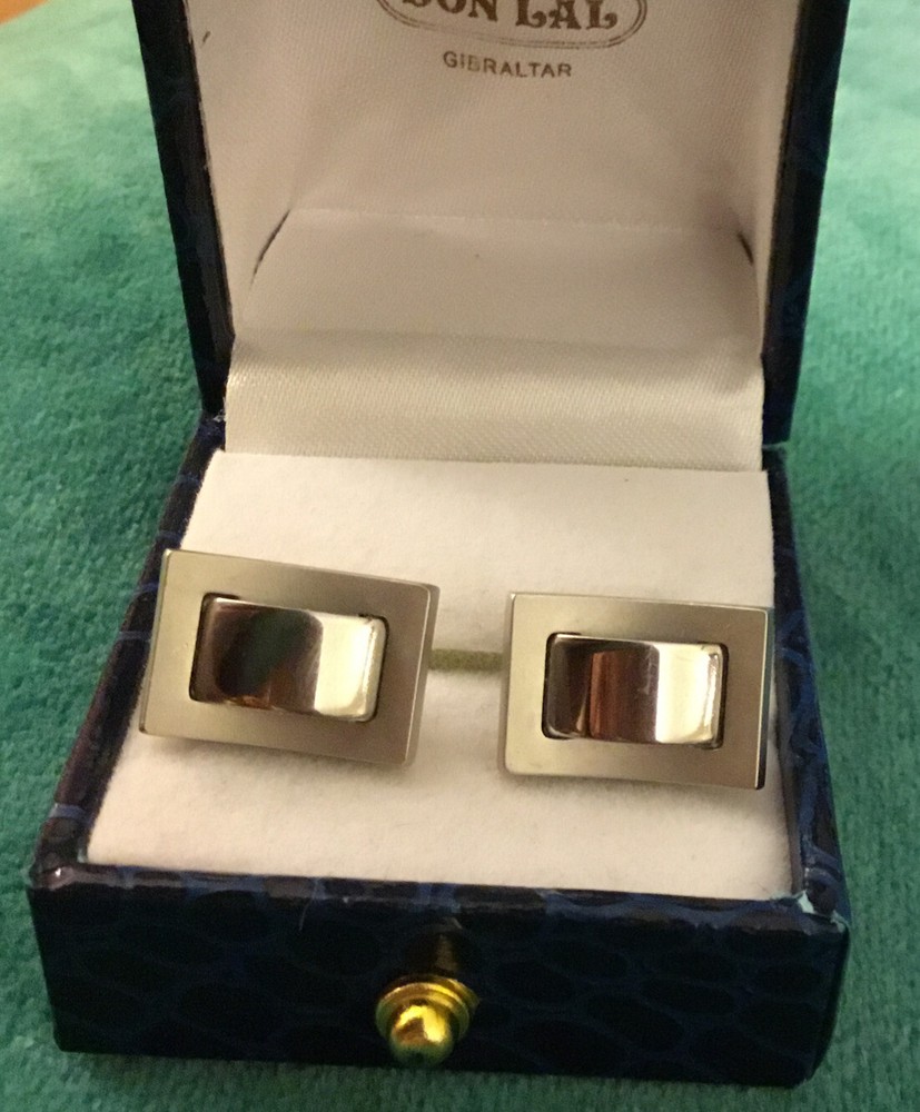 Cufflinks silver tone