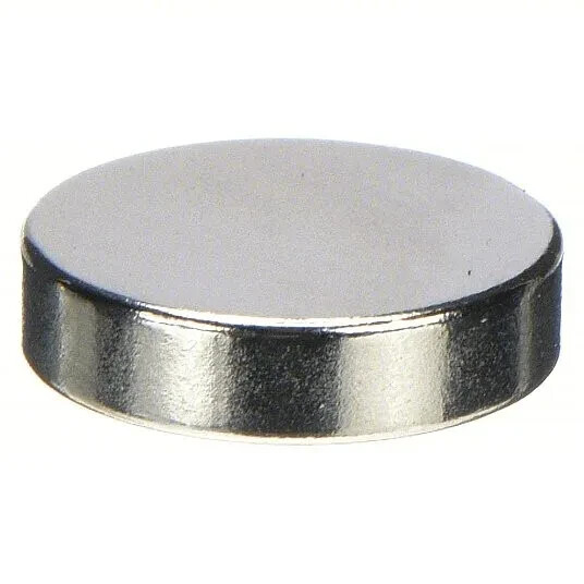 10 pcs WESTWARD GRAINGER Disc Magnets Sintered Neodymium 7.2 lbs Max Pull 2VAE6