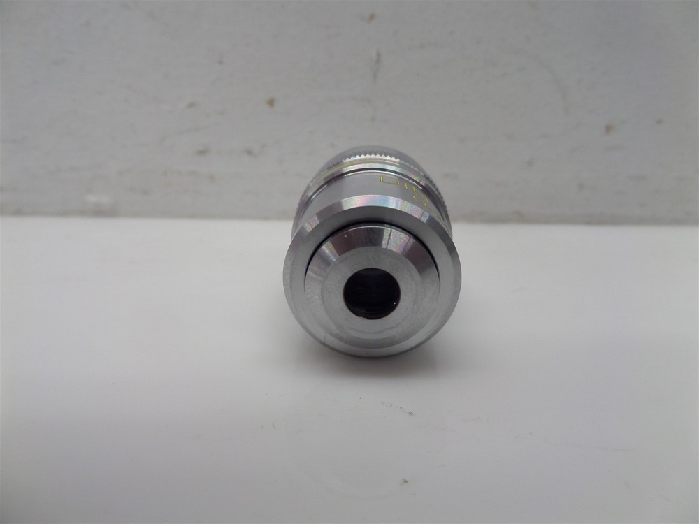 Micro Plan Edmund Microscope Objective Lens DIN 10 0.25