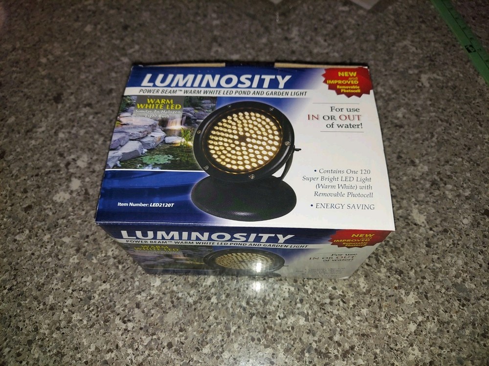 Alpine Warm White LED Light w/stake, waterproof