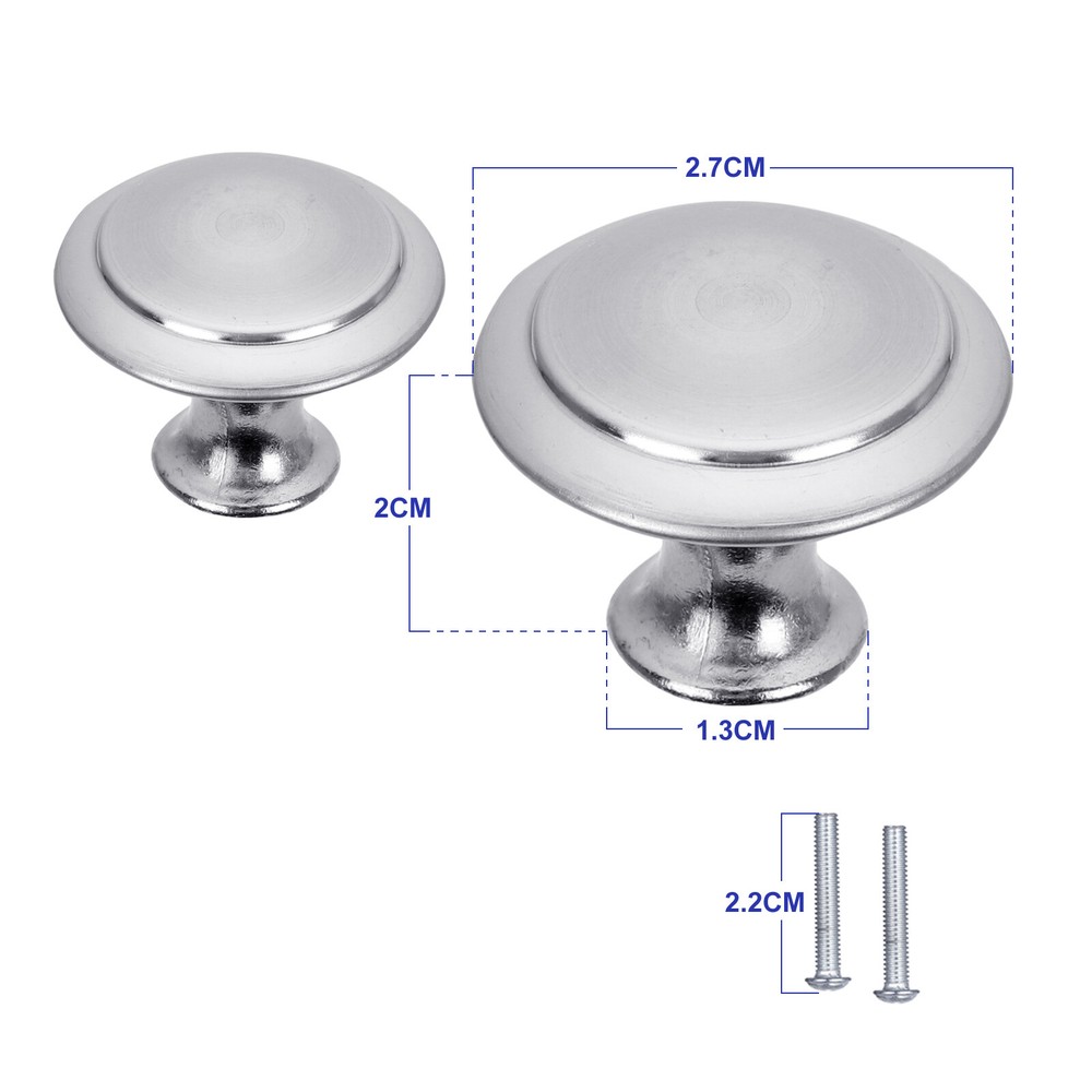 Cabinet Knobs Drawer Pulls Door Cupboard Handles Kitchen Hardware Brushed Nickel