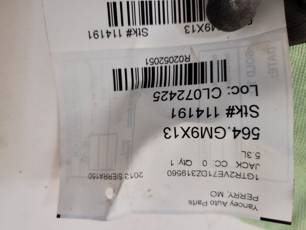 2013 GMC SIERRA 1500 Jack