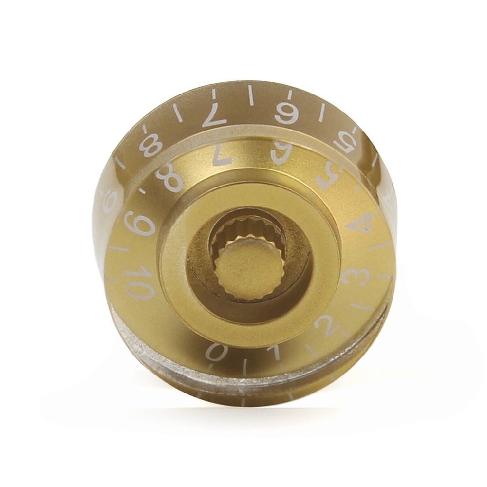 60 PCS Gold Guitar Knobs Volume Tone Control Speed Knobs Button for LP Guitar