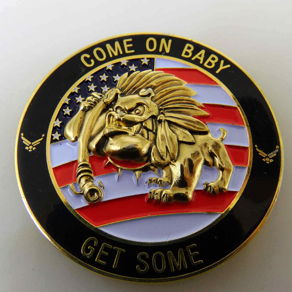 USAF CHIEF MASTER SERGEANT JOSEPH G MANGUM CHALLENGE COIN