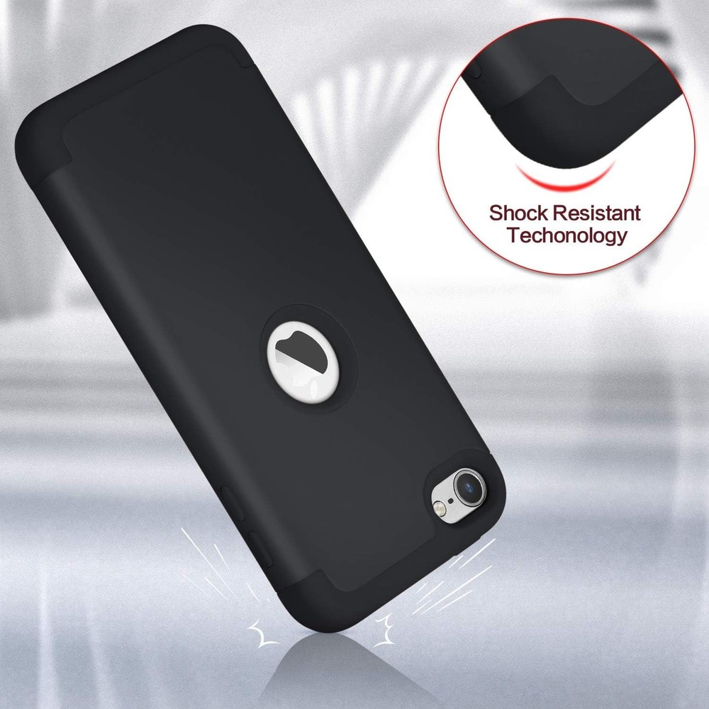 Stylish 3-Layer iPod Touch Case with Screen Protectors – Maximum Protection