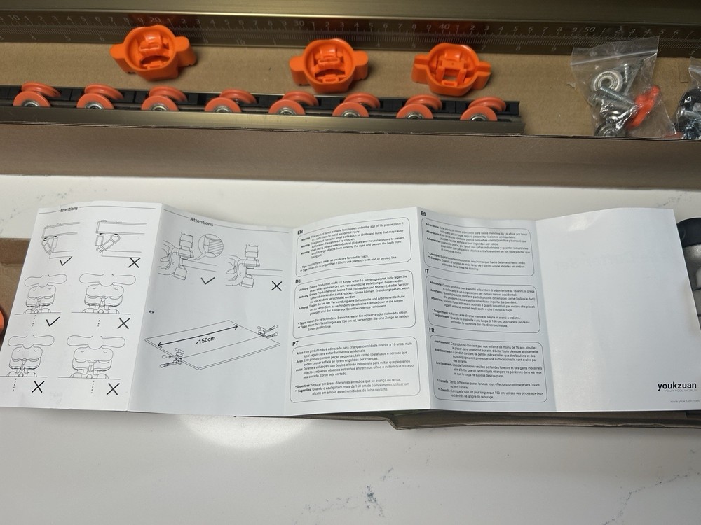Precise Tile Cutter Tools Professional Manual Porcelain 48' Large Format