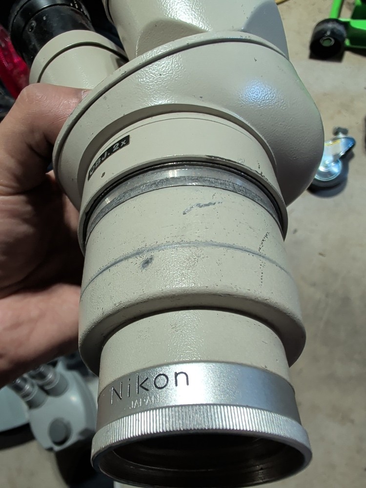 Nikon OBJ.2X Microscope Made in Japan