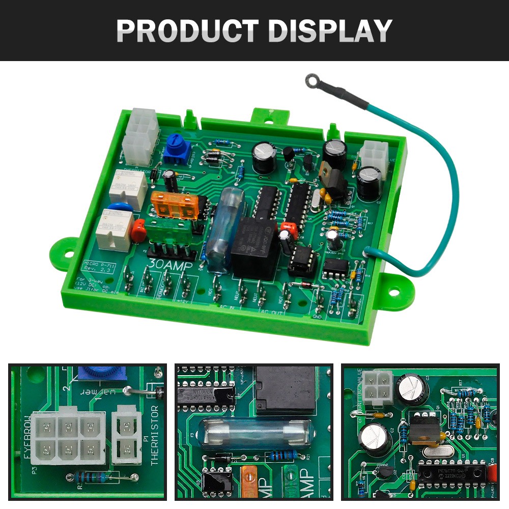 Micro P-711 Main Control Circuit Board for Dometic 2 or 3 Way RV Refrigerator