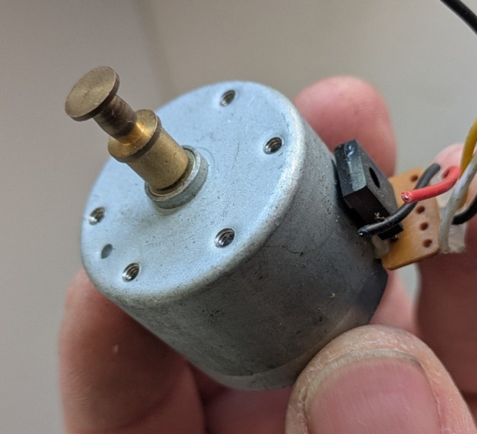 6T3RWK0 Mini DC Motor 9-12V with PCB Scanner Printer Pull