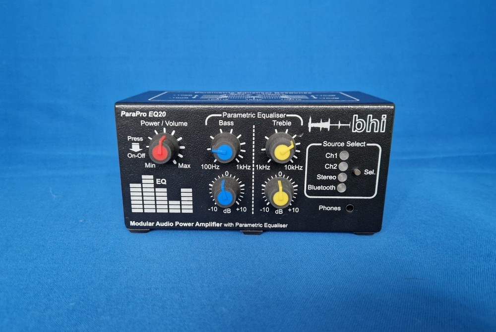BHI ParaPro EQ20 20W amplified parametric equaliser