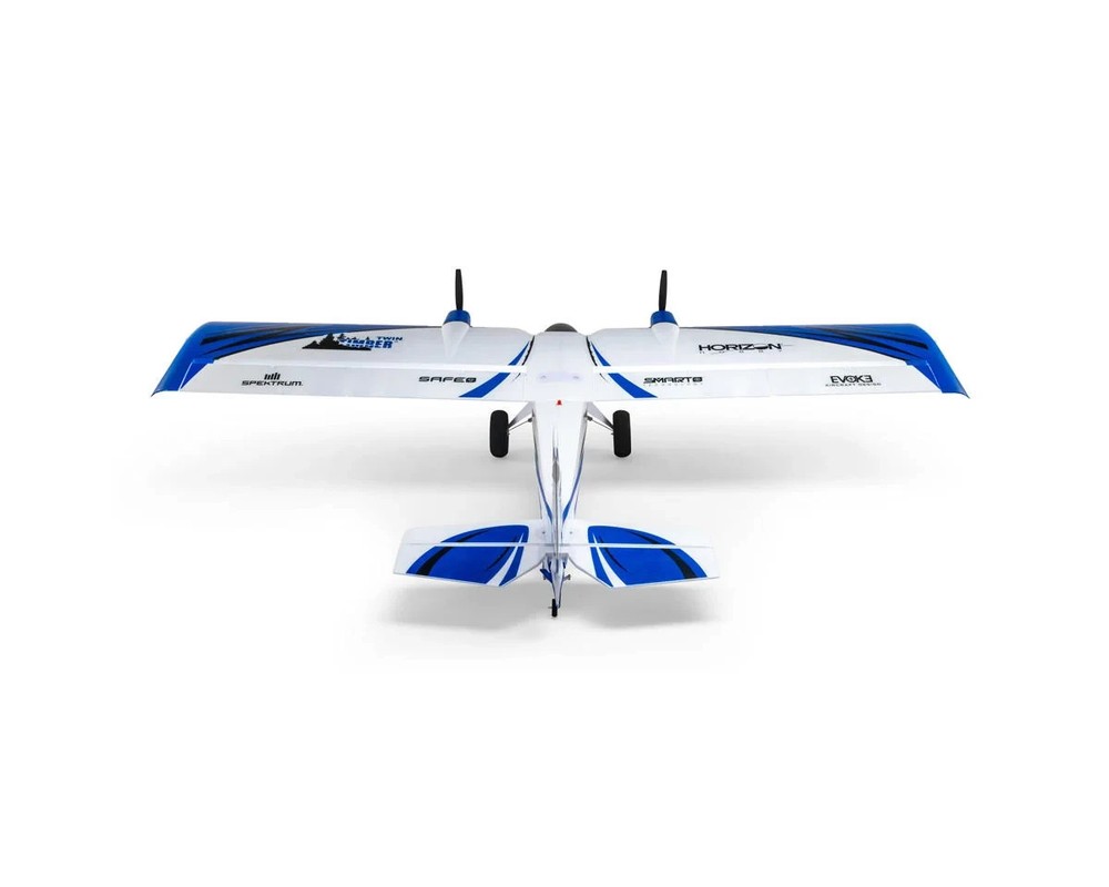 E-flite EFL23850 Twin Timber 1.6m BNF Basic Electric Airplane AS3X & Safe Select