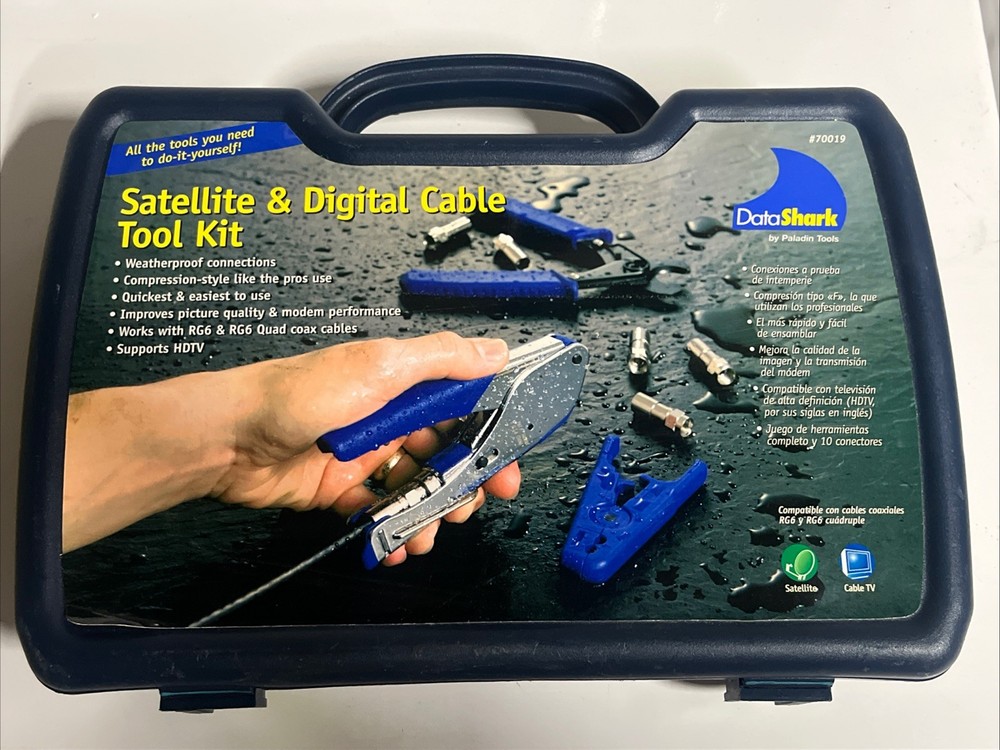 DataShark PA70019 Digital Cable and Satellite Tool Kit by TEMPO Communication...
