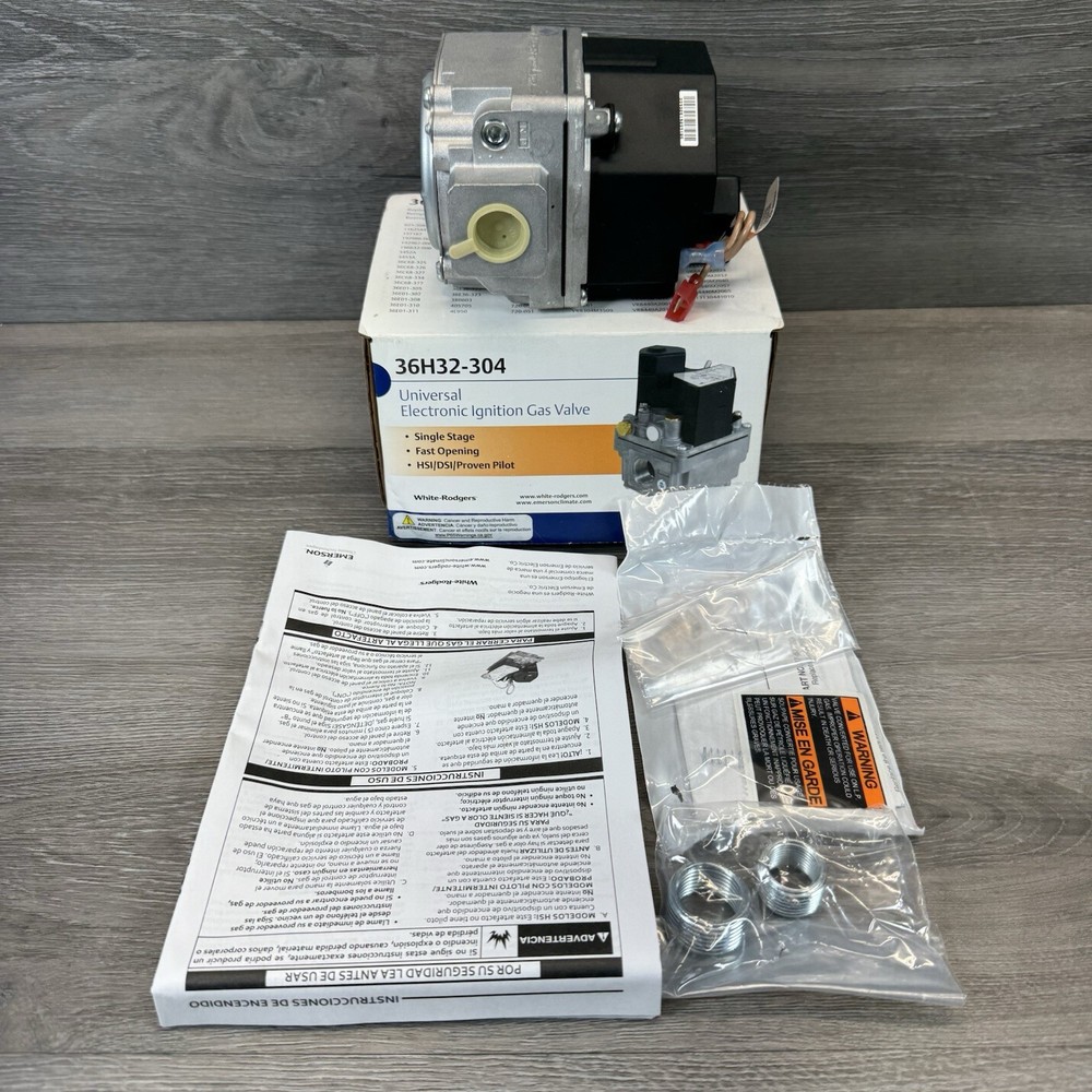 36H32-304 Emerson Universal Electronic Ignition Gas Valve