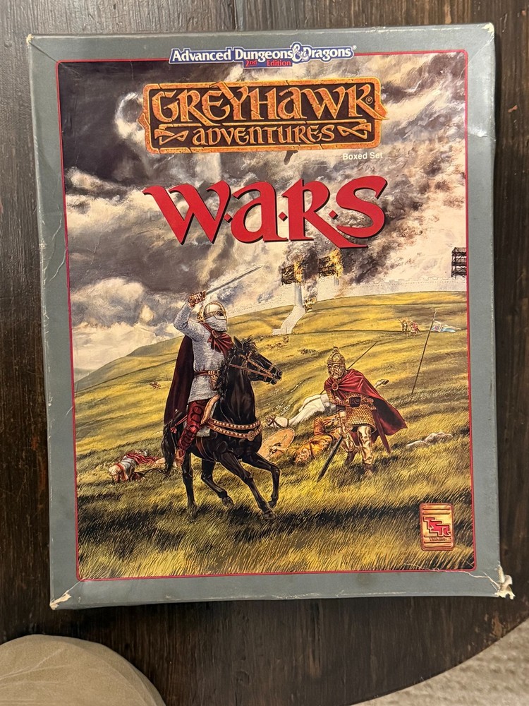 WARS Greyhawk Adventures — COMPLETE AD&D Box Set 1068 (TSR)