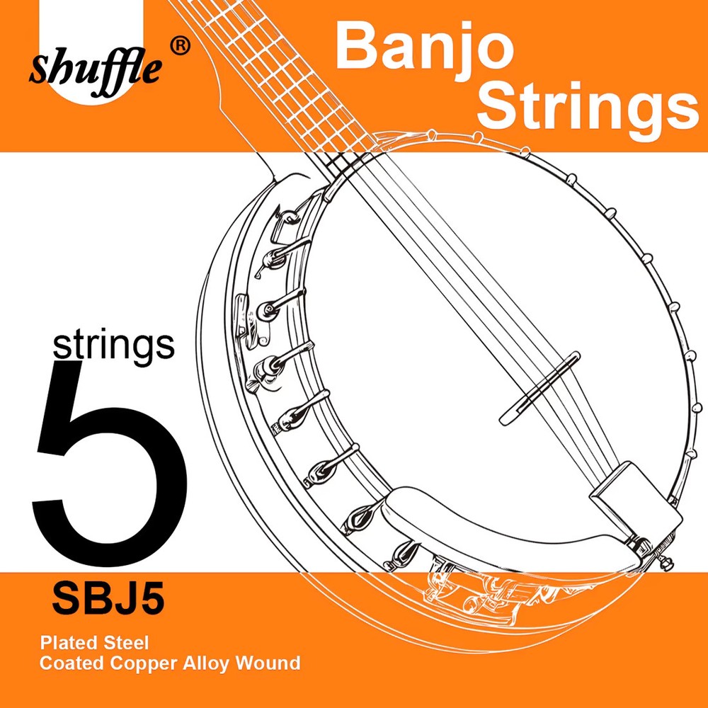 5-String Banjo String Copper Alloy Wound Rustproof Guitar Professional Beginner