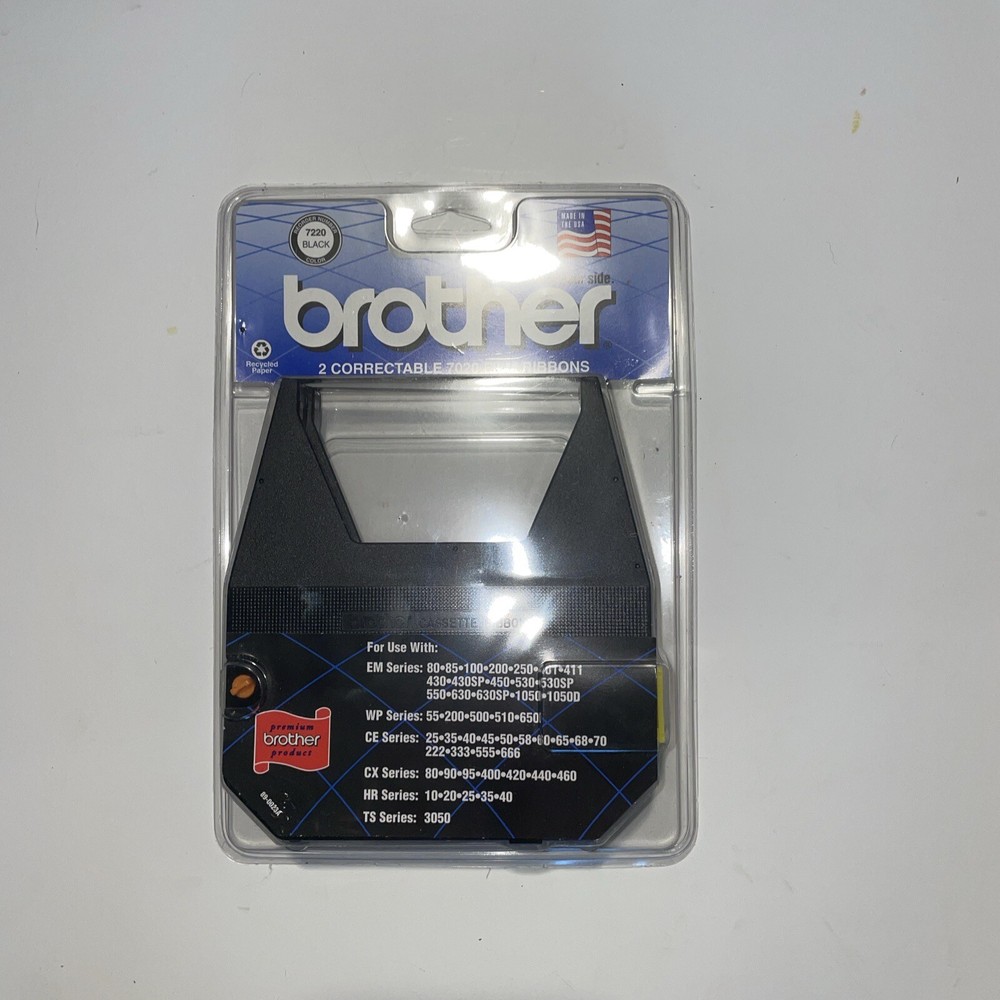 Brother EM-80 Typewriter Tested Working With Cover, 7220 Black Read Description