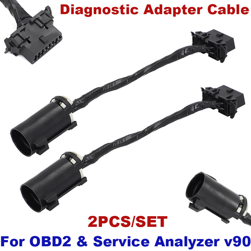 OBD2 Diagnostic Adapter Cable For Service Analyzer v90 with OBD2 Tested working