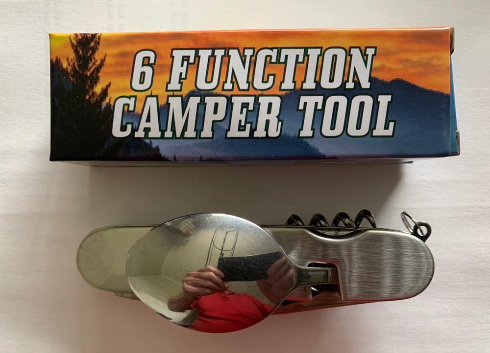 Six Function Rite Edge Camp Tool Stainless Steel 2108446