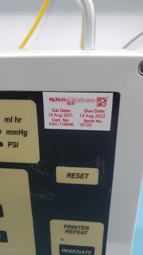 Dale Technology Infusion Device Analyzer Dale4100 Calibrated and ready for use