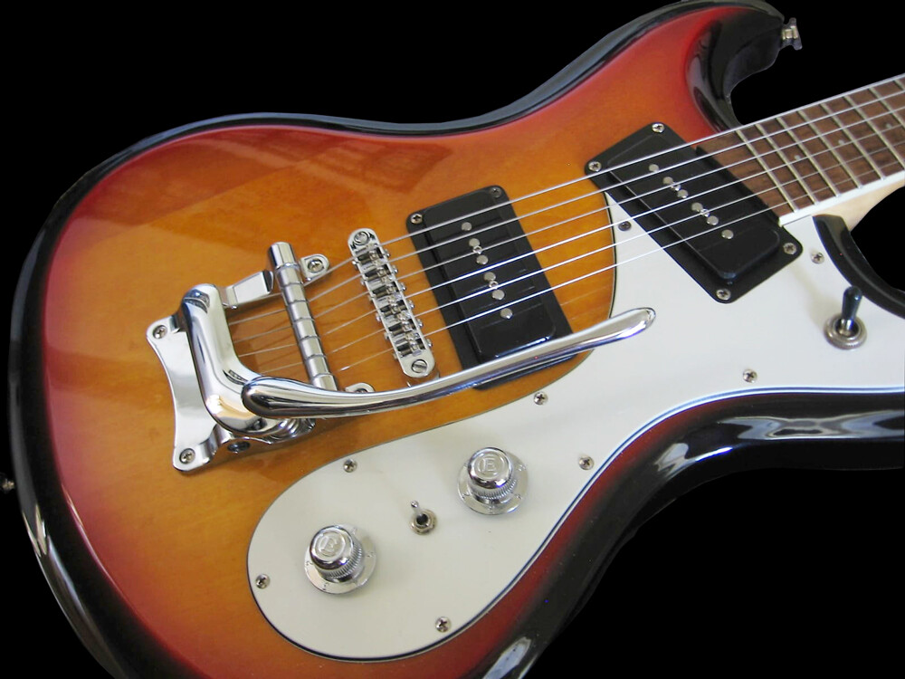 Mosby Roller Vibrato & Roller Bridge Assembly-Bigsby-Mosrite