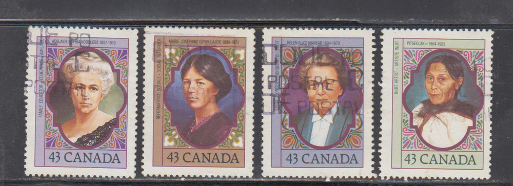 CANADA 1993 - USED - SCOTT # 1456-59  CPLTS. SET