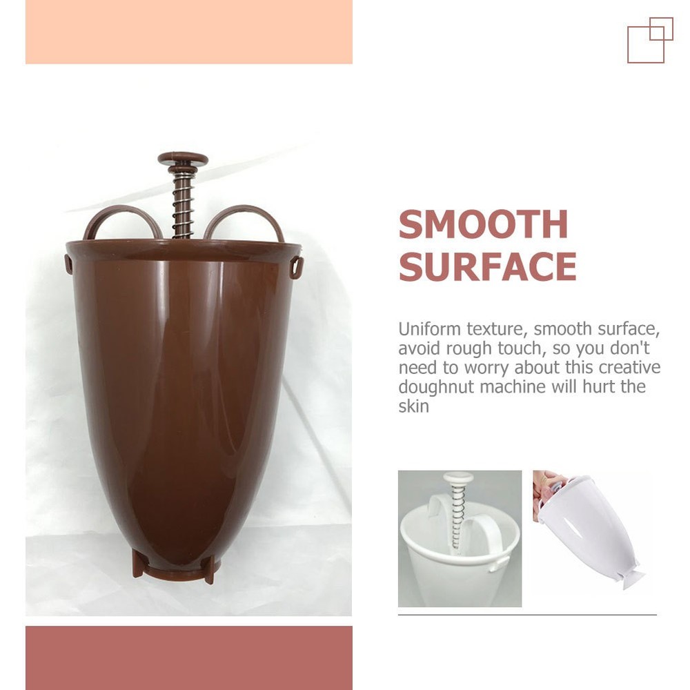 2 Pcs Doughnut Machine Manual Creative Mold Baking Doughnut Tool For Kitchen