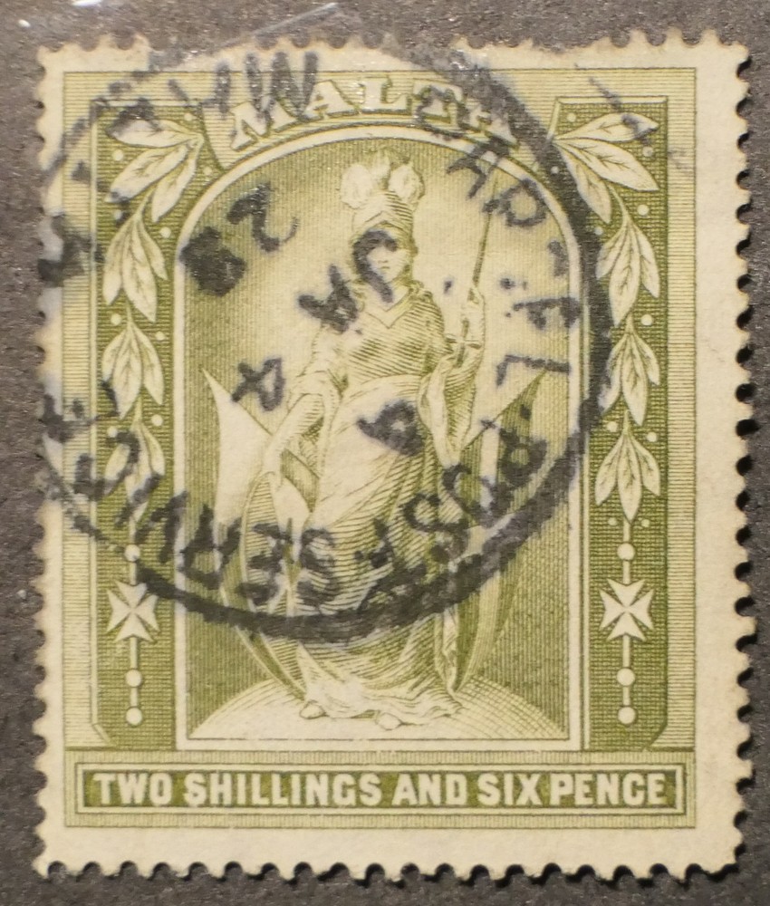 Malta  Scott # 17, Used
