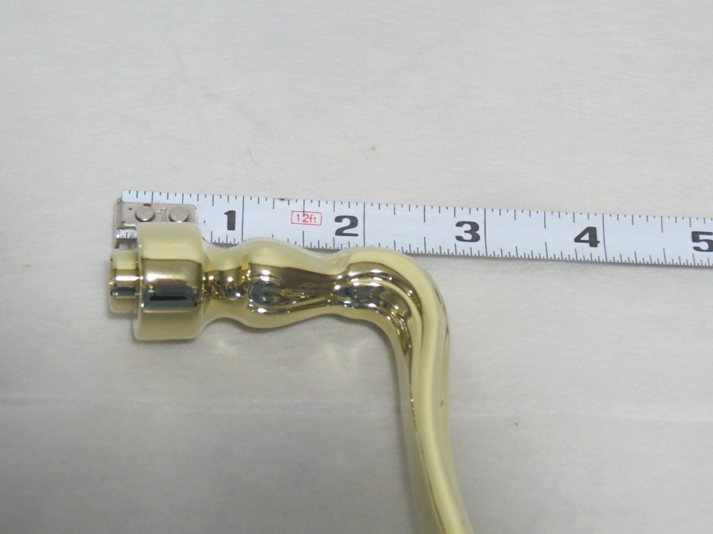 BALDWN DOOR LEVER SET LEVER SOLID BRASS