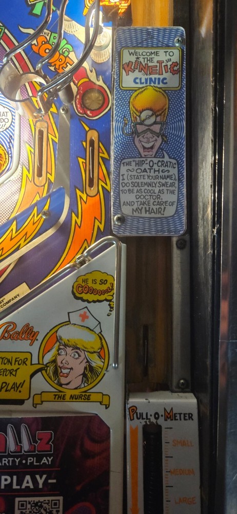DR. DUDE Pinball Machine - Bally 1990 - 2477