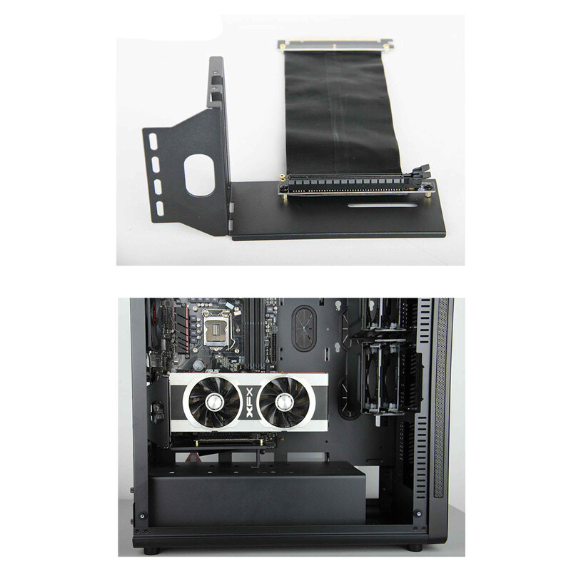 Universal VGA Vertical GPU Graphic Card Bracket Fast Ship Best Quality USA