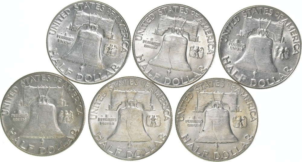 1952 Franklin Half Dollar AU