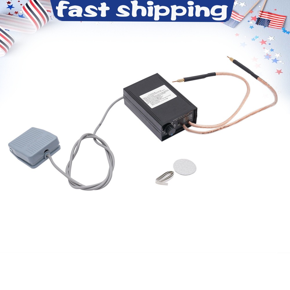 8000W Adjustable Spot Welding Machine with Pedal Switch for Nickel Sheets