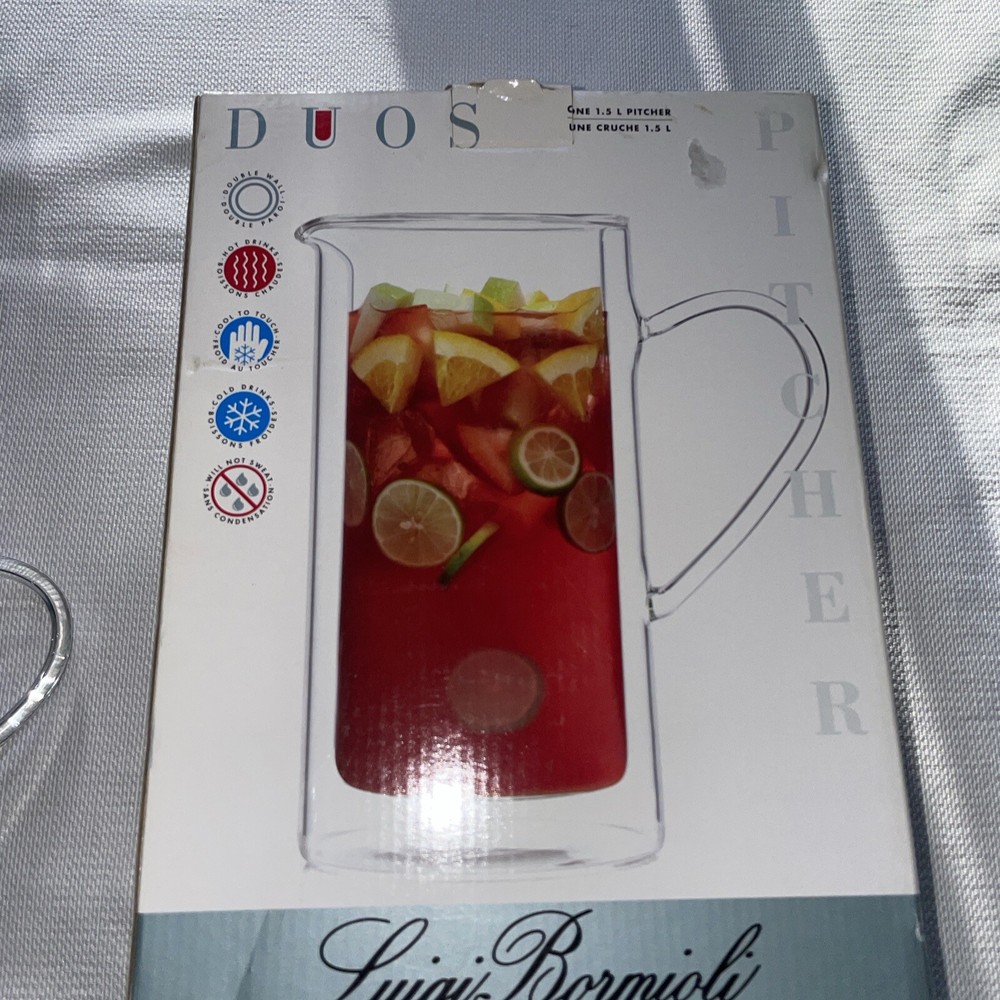 LUIGI BORMIOLI 1.5 GLASS PITCHER