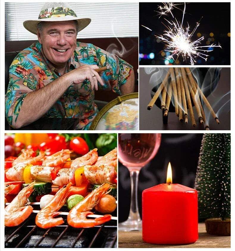 Metal Refillable Butane Torch Lighter Pipe Cigar Lighter Jet Flame Lighter LED